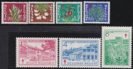 Belgie  .   OBP    .    834/840  .    *    .   Ongebruikt Met Gom    .   /   .    Neuf Avec Gomme - Unused Stamps