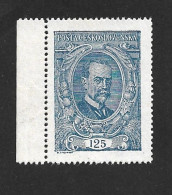 Czechoslovakia 1920 MNH ** Mi 161 I.Type Sc 62-63 President T.G. Masaryk. Tschechoslowakei - Neufs