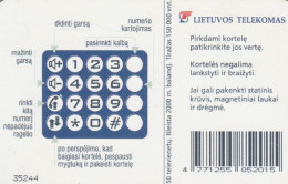 PHONE CARD LITUANIA (E89.20.7 - Lituanie