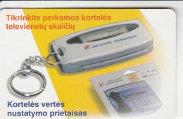 PHONE CARD LITUANIA (E89.20.1 - Lituanie