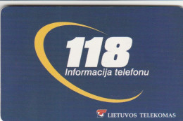 PHONE CARD LITUANIA (E89.19.2 - Lituanie