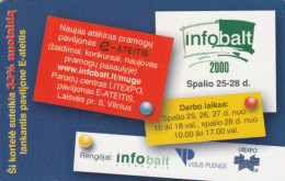 PHONE CARD LITUANIA (E89.19.6 - Lituanie