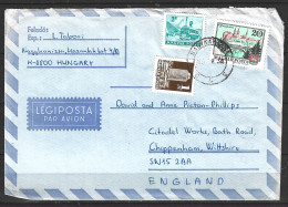 HONGRIE. N°2312 De 1973 Sur Enveloppe Ayant Circulé. Armoiries De Veszprem. - Briefe U. Dokumente