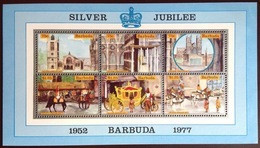 Barbuda 1977 Silver Jubilee Minisheet MNH - Barbuda (...-1981)