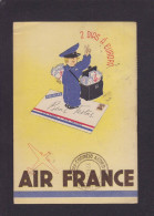 CPSM Aviation Air France Publicité Voir Dos - Autres & Non Classés