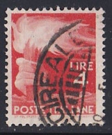 Italie - 1944 - 1946   Lieutenance & Humbert II   Y&T  N °   492   Oblitéré - Used