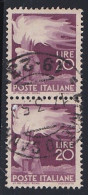 Italie - 1944 - 1946   Lieutenance & Humbert II   Y&T  N °   499   Oblitéré - Gebraucht