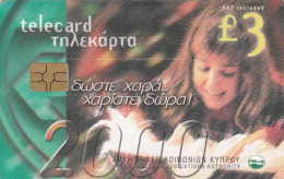 PHONE CARD CIPRO  (E90.25.8 - Zypern