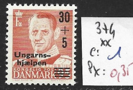 DANEMARK 374 ** Côte 1 € - Unused Stamps