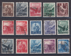 Italie - 1944 - 1946   Lieutenance & Humbert II   Y&T  N °   482  A  501   Oblitéré - Used