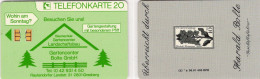 Gartenbau TK N * A 08.1991(K412) 400Expl.o 100€ Gartencenter Bolte Goldlack Auf BERLIN #525 TC Flower Stamp On Phonecard - Flowers
