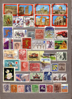 DIFFERENT COUNTRIES 46 Used (o) Stamps #1554 - Mezclas (max 999 Sellos)