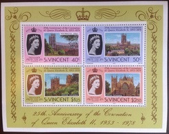 St Vincent 1978 Coronation Anniversary Minisheet MNH - St.Vincent (...-1979)