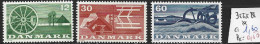 DANEMARK 386 à 88 ** Côte 1.60 € - Unused Stamps