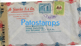 221061 VENEZUELA CARACAS COVER CANCEL CENSORED CIRCULATED TO US NO POSTAL POSTCARD - Venezuela