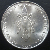 Vaticano - 500 Lire 1974 - Anno XII - Gig. 287 - KM# 123 - Vatican