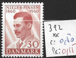 DANEMARK 392 ** Côte 0.50 € - Ongebruikt