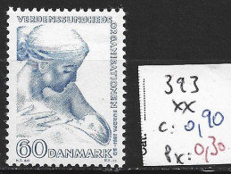 DANEMARK 393 ** Côte 0.90 € - Unused Stamps