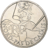 France, 10 Euro, Nord-Pas-de-Calais, 2010, Monnaie De Paris, SPL, Argent - France