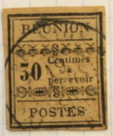 Réunion Timbre Taxe N°5 Oblitéré - Timbres-taxe