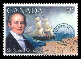 Canada (Scott No.2041 - Les Pionniers Du Courrier Maritime / Mail By Boat Pioners) (o) - Gebraucht