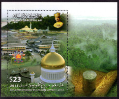 Brunei 2013 ASEAN Summit Souvenir Sheet Unmounted Mint. - Brunei (...-1984)