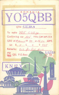 Radio Amateur QSL Card Romania Y05QBB Gherla Y05 CSO - Radio Amateur