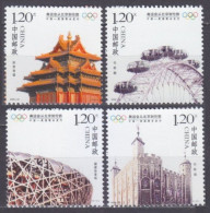 2008 China 3993-3996 2008 Olympic Games In Beijing 6,00 € - Zomer 2008: Peking