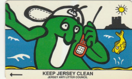 PHONE CARD JERSEY  (E93.20.4 - Jersey En Guernsey