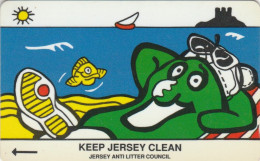 PHONE CARD JERSEY  (E93.17.2 - Jersey Et Guernesey