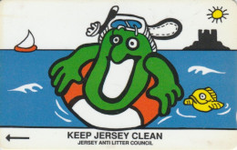 PHONE CARD JERSEY  (E93.17.3 - Jersey En Guernsey