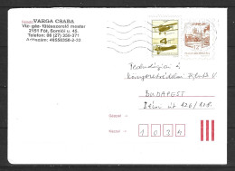 HONGRIE. Enveloppe Pré-timbrée De 1995 Ayant Circulé. - Entiers Postaux