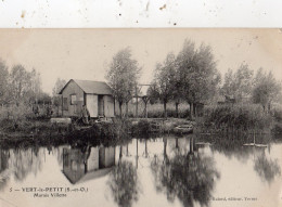 VERT-LE-PETIT MARAIS VILLETTE ( PECHEURS A LA LIGNE ) - Vert-le-Petit