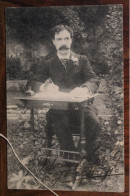 AK 1910's Cpa Carte Edouard Grieumard Gridy Autographe Vierzon Rieux Minervois - Autres & Non Classés