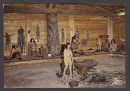 114708/ HAZELTON, 'Ksan Indian Craft Village, A Scene From The *Frog Crest House* - Andere & Zonder Classificatie