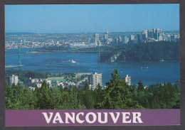 114698/ VANCOUVER, Aerial View With The Lions Gate Bridge - Vancouver