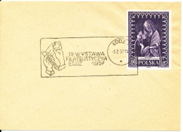 Poland Cover With Special Postmark Lodz 3-2-1957 - Briefe U. Dokumente