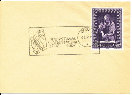 Poland Cover With Special Postmark Lodz 3-2-1957 - Brieven En Documenten