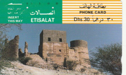 PHONE CARD EMIRATI ARABI  (E94.12.5 - Emiratos Arábes Unidos