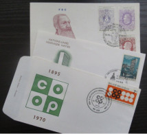 FDC 1536, 1549 En 1551/53 - 1971-1980