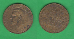 France Mèdaille Du Philippe Duc D'Orleans 1900 Bronze - Royaux / De Noblesse