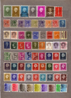 NETHERLANDS 70 Used (o) Different Stamps #1557 - Collections