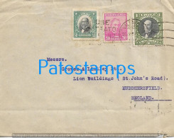 221085 CHILE VALPARAISO COVER CANCEL YEAR 1936 CIRCULATED TO UK NO POSTAL POSTCARD - Chili