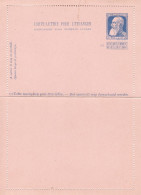 Cartes-lettres POUR L ETRANGER ROI LEOPOLD GROSSE BARBE - Postbladen