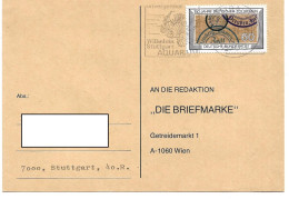 0164za: BRD 1983, Deutscher Zollverein, Bedarfspost Nach 1060 Wien - Police - Gendarmerie