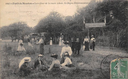 Meudon         92         Forêt. Carrefour De La Mare Adam. Repos Hebdomadaire  N° 132     (voir Scan) - Meudon