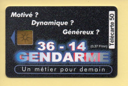 Télécarte 1997 : 36 – 14 GENDARMERIE / 50 Unités (voir Puce Et Numéro Au Dos) - 1997