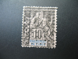 Inde Française Karikal Stamps French Colonies N° 5 Neuf * NSG Maury à Voir - Oblitérés