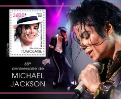 2023-06 - TOGO-  MICHAEL JACKSON           1V  MNH** - Singers