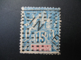 Inde Française Karikal Stamps French Colonies N° 6 Neuf * NSG Maury à Voir - Usados